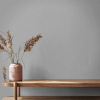 Galerie Wallcoverings Product Code 35759 - Boho Fine Linen Wallpaper Collection - Grey Colours -  