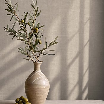 Galerie Wallcoverings Product Code 35762 - Boho Fine Linen Wallpaper Collection - Beige Colours -  