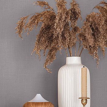 Galerie Wallcoverings Product Code 35764 - Boho Fine Linen Wallpaper Collection - Purple Colours -  