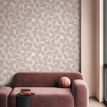 Galerie Wallcoverings Product Code 35780 - Boho Fine Linen Wallpaper Collection - Beige, Brown Colours -  