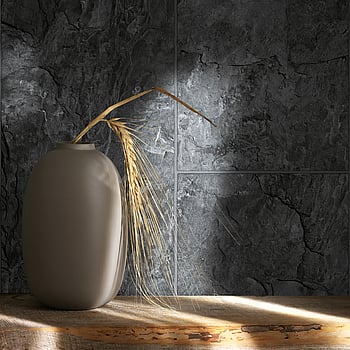 Galerie Wallcoverings Product Code 45765 - Bricks And More Wallpaper Collection - Anthracite Colours -  