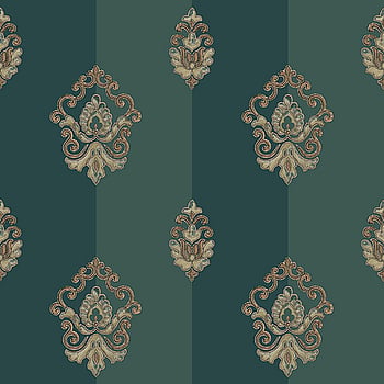 Galerie Wallcoverings Product Code 4625 - Italian Glamour Wallpaper Collection - Green Colours -  