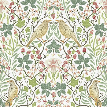 Galerie Wallcoverings Product Code 47620 - Heritage Wallpaper Collection - white Colours -  