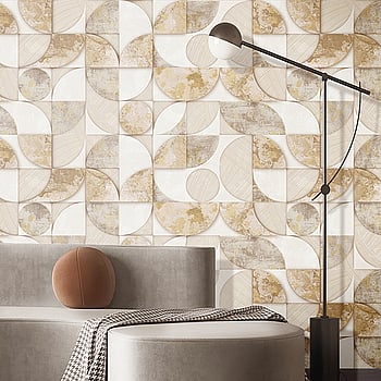 Galerie Wallcoverings Product Code 49310 - Stratum Wallpaper Collection - beige cream Colours -  