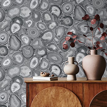 Galerie Wallcoverings Product Code 51220 - Pepper Wallpaper Collection - Black Cumin Colours -  