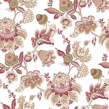 Galerie Wallcoverings Product Code 8302 - Blooming Garden Wallpaper Collection - Red Colours -  