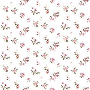 Galerie Wallcoverings Product Code 8362 - Blooming Garden Wallpaper Collection - Red Colours -  