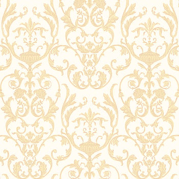 Galerie Wallcoverings Product Code 95514 - Ornamenta 2 Wallpaper Collection - White Gold Colours -  