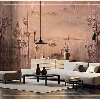 Galerie Wallcoverings Product Code BB30194 - Bombay Design Wallpaper Collection - Orange, Brown Colours -  