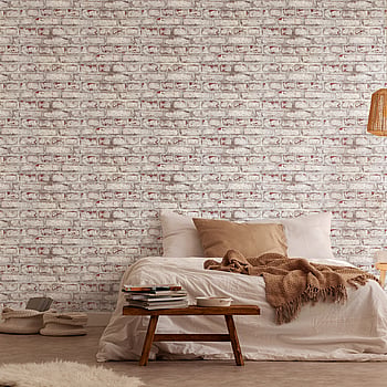Galerie Wallcoverings Product Code BB51100 - Bricks And More Wallpaper Collection - Brown Grey White Colours -  