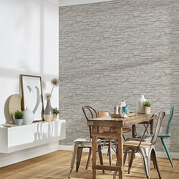 Galerie Wallcoverings Product Code BB51154 - Bricks And More Wallpaper Collection - Grey Colours -  