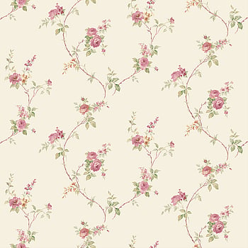 Galerie Wallcoverings Product Code CI38225 - Classic Silks 4 Wallpaper Collection - Ivory, Burgundy, Green Colours -  