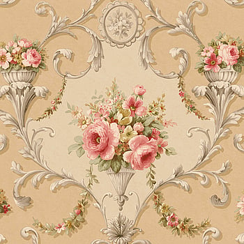Galerie Wallcoverings Product Code CI38234 - Classic Silks 4 Wallpaper Collection - Brown Red Yellow Colours -  