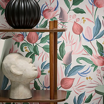 Galerie Wallcoverings Product Code CL65232 - Cosmo Living Wallpaper Collection - Multi-coloured Green Red Colours -  
