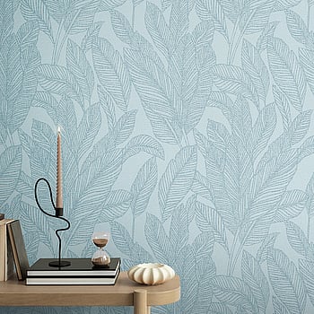 Galerie Wallcoverings Product Code CL65242 - Cosmo Living Wallpaper Collection - Blue Metallic Colours -  