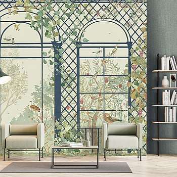 Galerie Wallcoverings Product Code DW2031 - Designer Walls Wallpaper Collection - Whisper Green Colours -  