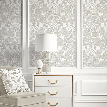 Galerie Wallcoverings Product Code ET12106 - Arts and Crafts Wallpaper Collection - Cream Beige Colours -  