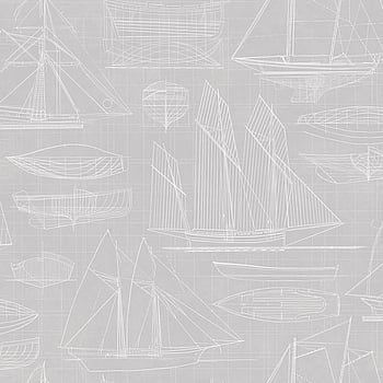 Galerie Wallcoverings Product Code G23328 - Deauville 2 Wallpaper Collection - Taupe Beige White Colours -  