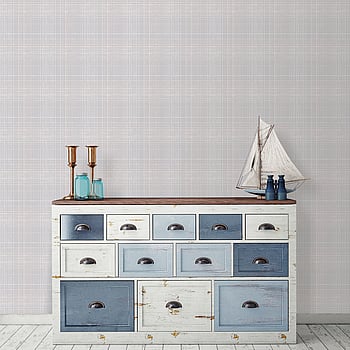 Galerie Wallcoverings Product Code G23336 - Deauville 2 Wallpaper Collection - Taupe Beige White Colours -  