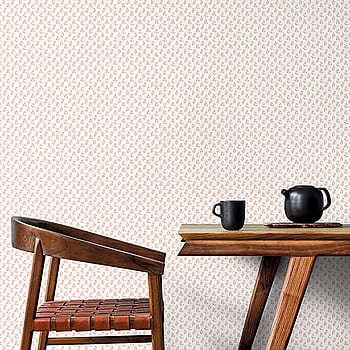 Galerie Wallcoverings Product Code G56709 - Small Prints Wallpaper Collection - Red Cream Brown Colours -  