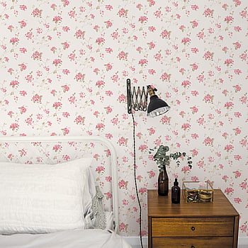 Galerie Wallcoverings Product Code G67866 - Miniatures 2 Wallpaper Collection - Pink White Colours -  