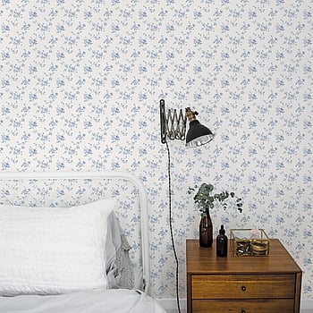 Galerie Wallcoverings Product Code G67892 - Miniatures 3 Wallpaper Collection - Blue White Colours -  