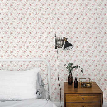 Galerie Wallcoverings Product Code G67897 - Miniatures 3 Wallpaper Collection - Pink White Cream Colours -  