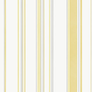 Galerie Wallcoverings Product Code G68059 - Smart Stripes 3 Wallpaper Collection - Yellow, Greys Colours -  