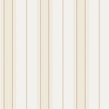 Galerie Wallcoverings Product Code G68072 - Smart Stripes 3 Wallpaper Collection - Cream, Beige, Red Colours -  
