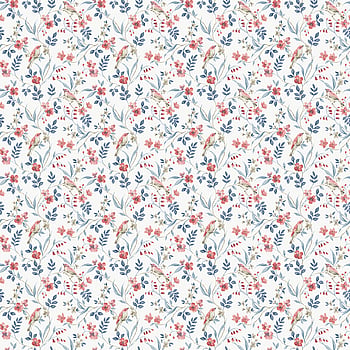 Galerie Wallcoverings Product Code G68715 - Miniatures 3 Wallpaper Collection - Navy,Red,Taupe Colours -  