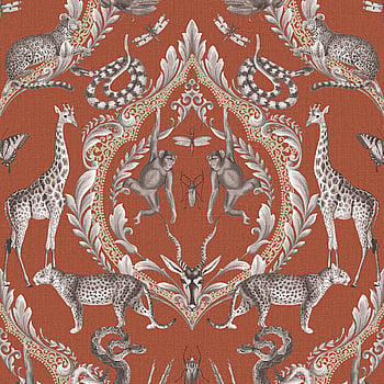 Galerie Wallcoverings Product Code G78312 - Bazaar Wallpaper Collection - Rust Colours -  