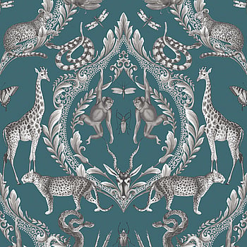 Galerie Wallcoverings Product Code G78313 - Bazaar Wallpaper Collection - Teal Colours -  
