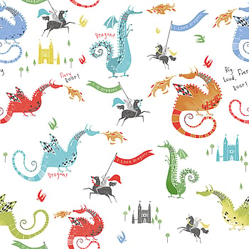 Galerie Wallcoverings Product Code G78368 - Tiny Tots 2 Wallpaper Collection - Bright Colours Colours -  