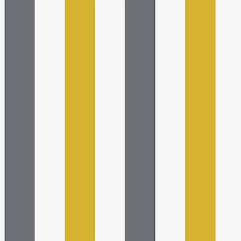Galerie Wallcoverings Product Code G78551 - Kids & Teens Wallpaper Collection - Yellow Dark Grey Colours -  