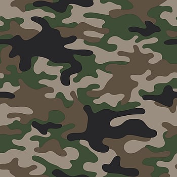Galerie Wallcoverings Product Code G78552 - Kids & Teens Wallpaper Collection - Dark Green Tan Black Colours -  