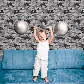 Galerie Wallcoverings Product Code G78553 - Kids & Teens Wallpaper Collection - Greys Black Colours -  