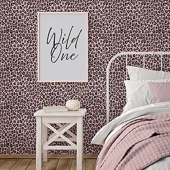 Galerie Wallcoverings Product Code G78565 - Kids & Teens Wallpaper Collection - Pink Purple Orange Black Colours -  