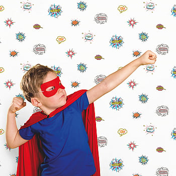 Galerie Wallcoverings Product Code G78580 - Kids & Teens Wallpaper Collection - Blue Red Black Yellow Colours -  