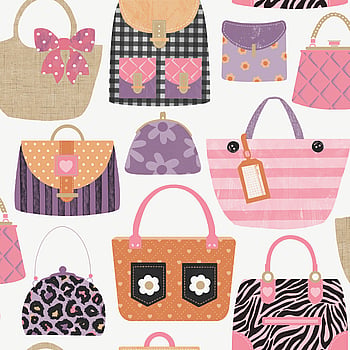 Galerie Wallcoverings Product Code G78581 - Kids & Teens Wallpaper Collection - Hot pink Orange Black Colours -  