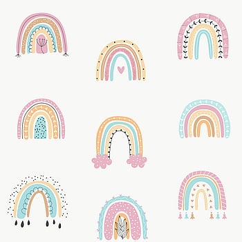 Galerie Wallcoverings Product Code G78586 - Kids & Teens Wallpaper Collection - Turquoise Pink Orange Colours -  