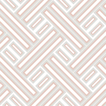 Galerie Wallcoverings Product Code GX37600 - Geometrix Wallpaper Collection - Grey Rose Gold Colours -  