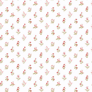 Galerie Wallcoverings Product Code PF38168 - Pretty Prints Wallpaper Collection - Cream, Red, Yellow-Green, Ochre Colours -  