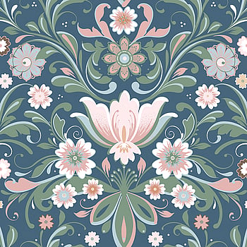Galerie Wallcoverings Product Code S24114 - Sommarang 2 Wallpaper Collection - Blue Colours -  