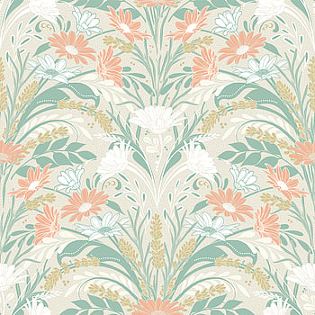 Galerie Wallcoverings Product Code S24119 - Sommarang 2 Wallpaper Collection - Yellw, white, green Colours -  