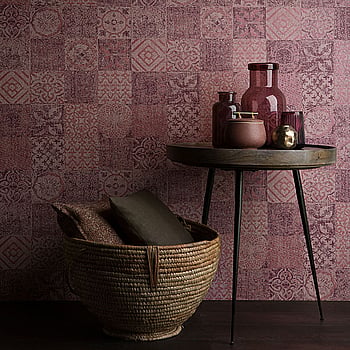 Galerie Wallcoverings Product Code TP21291 - Passenger Wallpaper Collection - Pink Purple Colours -  