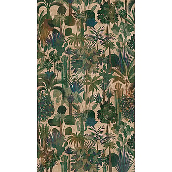 Galerie Wallcoverings Product Code WH45230M - Welcome Home Murals Wallpaper Collection - Beige, Blue, Green Colours -  
